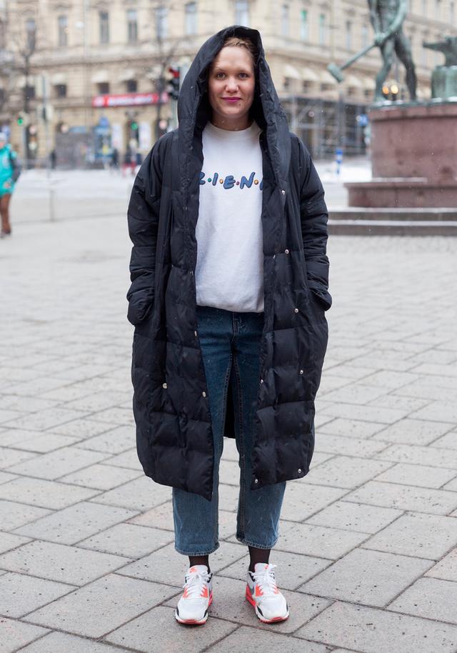 别怕！臃肿羽绒服也能穿出时尚感！