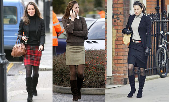 麂皮过膝靴 温柔地走进这个秋天