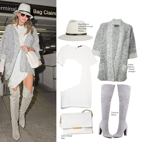 麂皮过膝靴 温柔地走进这个秋天