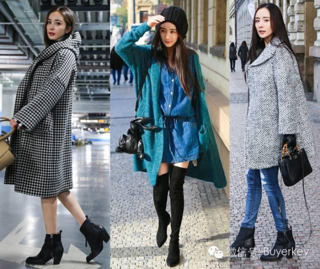 杨幂的这10个街拍LOOK就是你的冬日穿衣范本