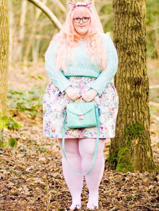 胖妞穿搭有一招