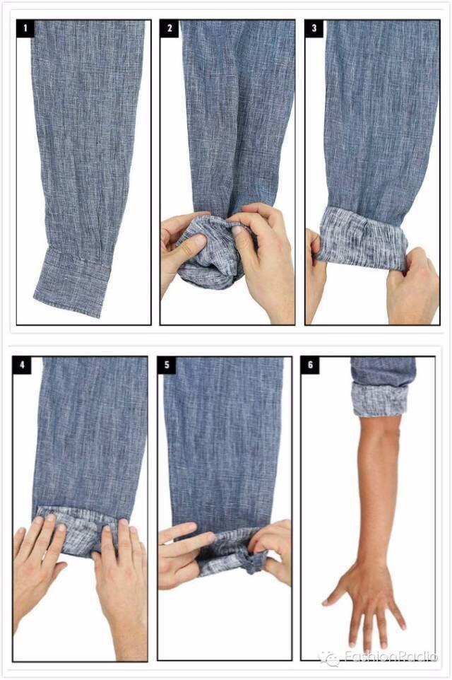 今天穿什么:早秋耍酷新技能 撸起袖子穿衬衫