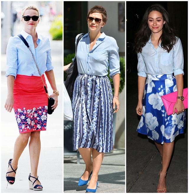 人人都爱白衬衣的亲戚——蓝衬衣