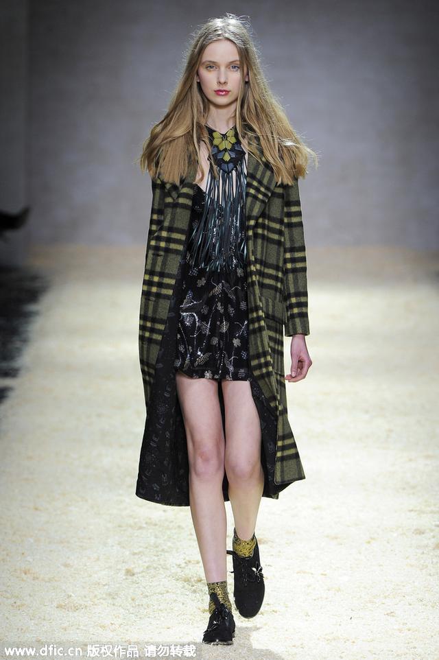 今天穿什么：说道外套 比纯色更流行的是格纹