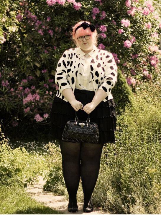 胖妞穿搭有一招