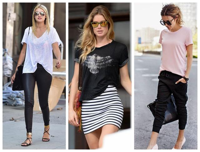 刘雯教你用简单的塞衣角穿出时髦感!