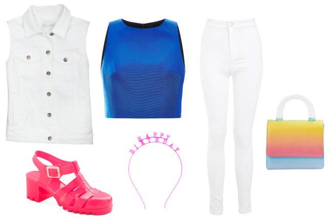 夹克配长裙 教你修炼摇滚范儿