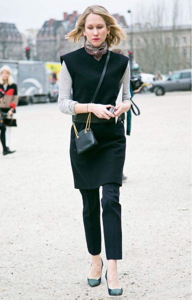 毛衣背心时尚又挡风