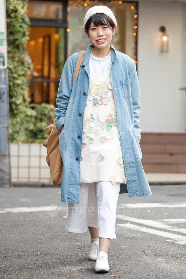 东京街头阔腿裤的N种秋冬搭配法