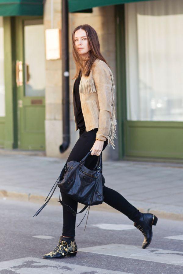 千张夹克搭配街拍照 总有几张让人惊喜