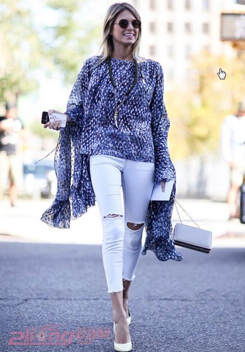 怀旧风直筒毛边牛仔裤Jeans也要玩出型！