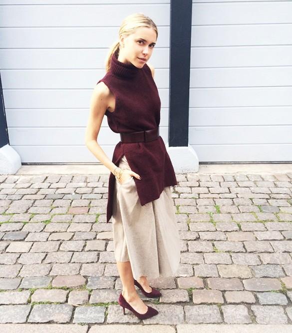 毛衣背心时尚又挡风