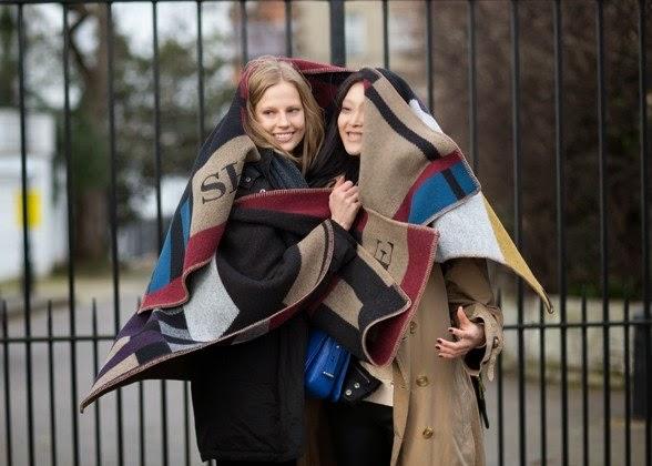 披肩应该这么穿!