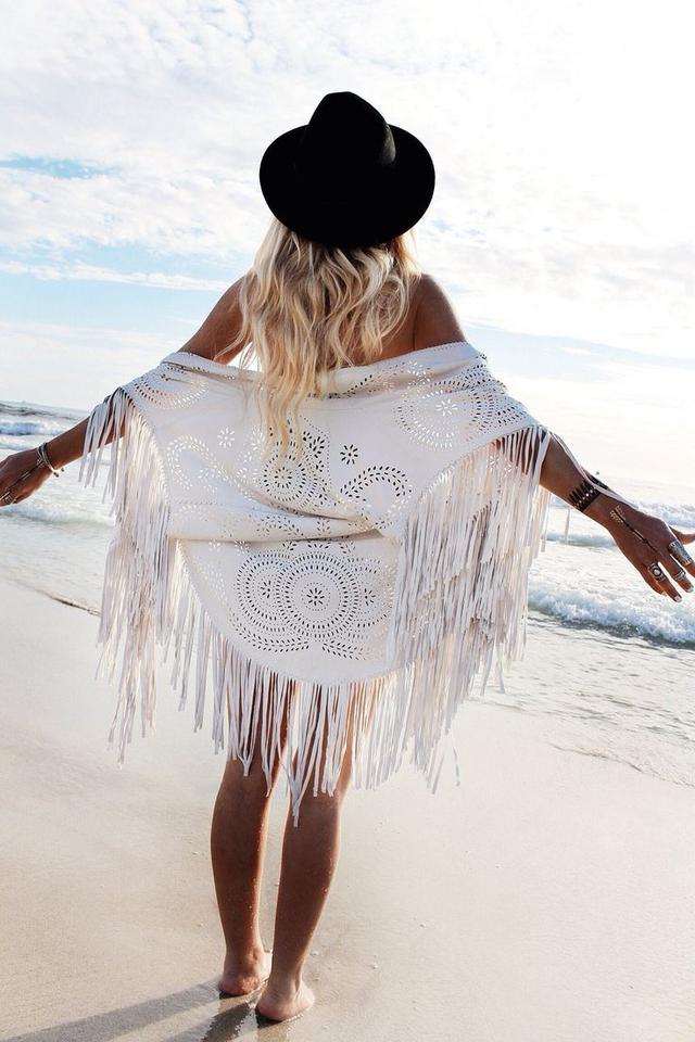 今天穿什么:防晒又时尚的和服式开衫你get了吗?