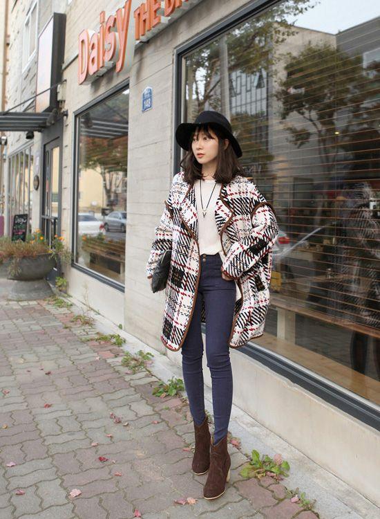 今天穿什么：说道外套 比纯色更流行的是格纹