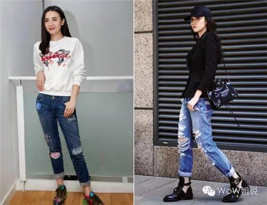 街拍女神宋佳 用短夹克和牛仔裤玩转私服