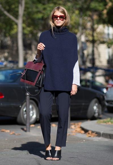 毛衣背心时尚又挡风