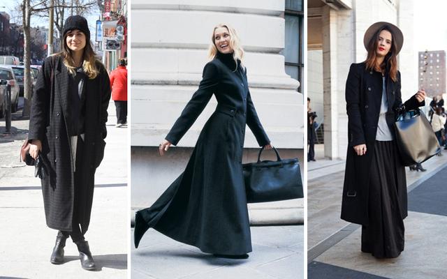 想要超强气场？长款大衣才是你的菜