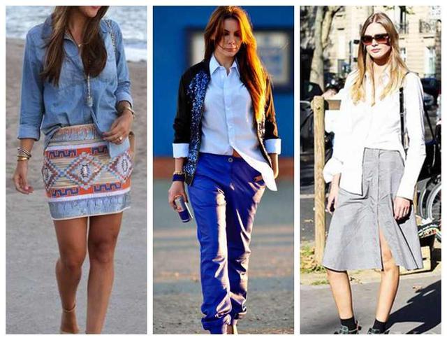 刘雯教你用简单的塞衣角穿出时髦感!