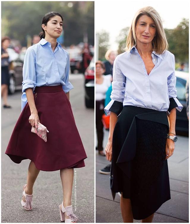 人人都爱白衬衣的亲戚——蓝衬衣