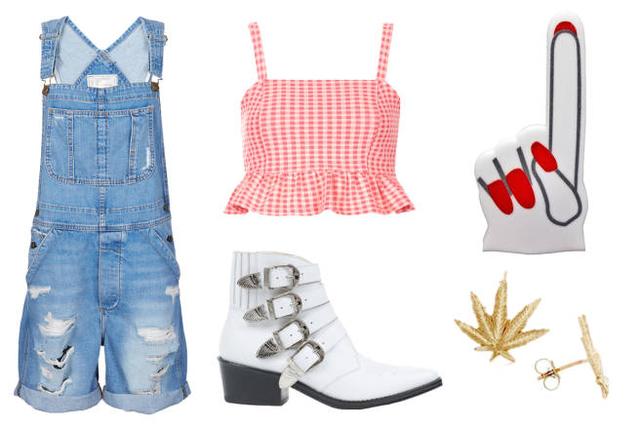 夹克配长裙 教你修炼摇滚范儿