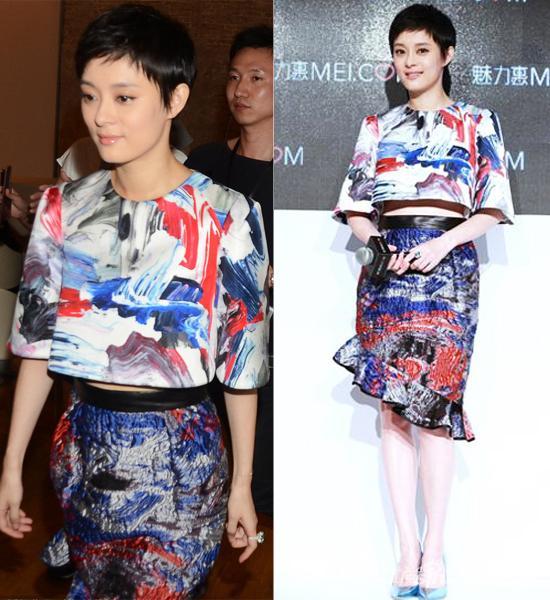 今天穿什么：文艺复兴艺术美不过油画印花裙