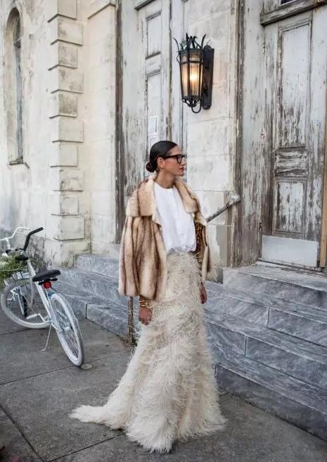 同色系穿搭，时髦又简单！