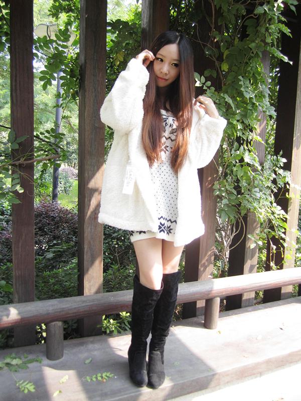 羊羔毛外套怎么搭?