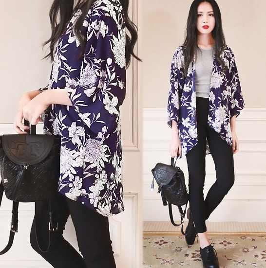 今天穿什么:防晒又时尚的和服式开衫你get了吗?