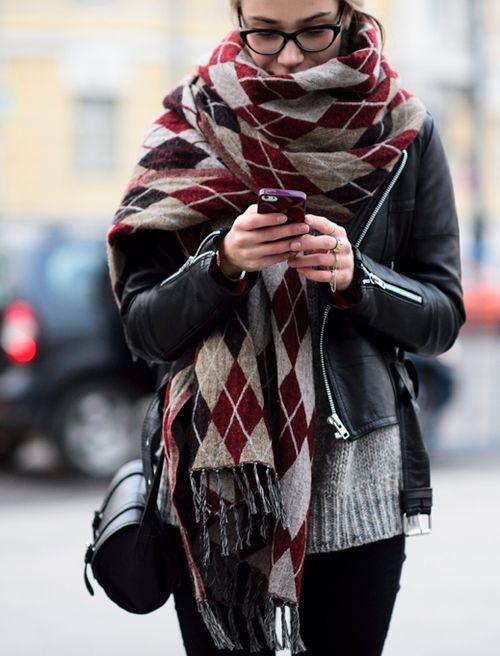 如何选择一条合适的围巾?