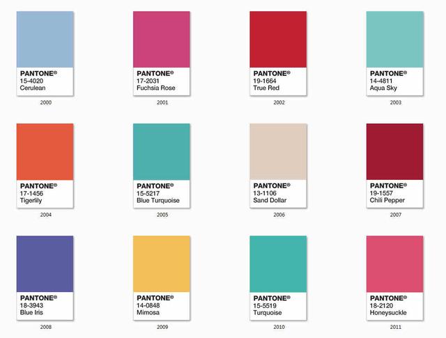 潘通色彩告诉你 2016年流行色