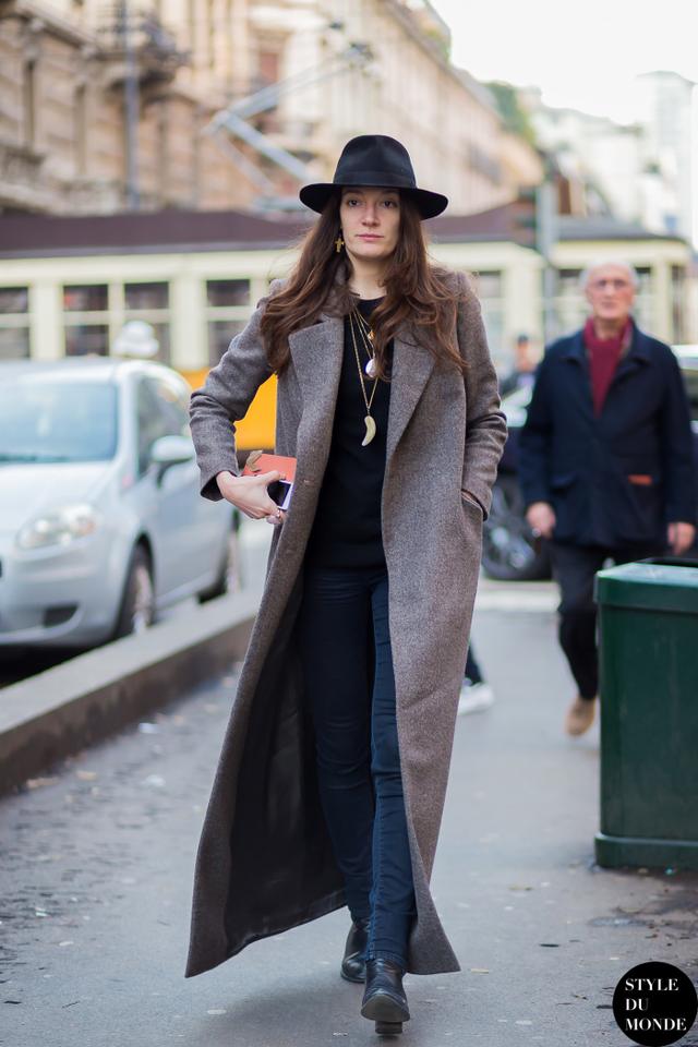 想要超强气场？长款大衣才是你的菜