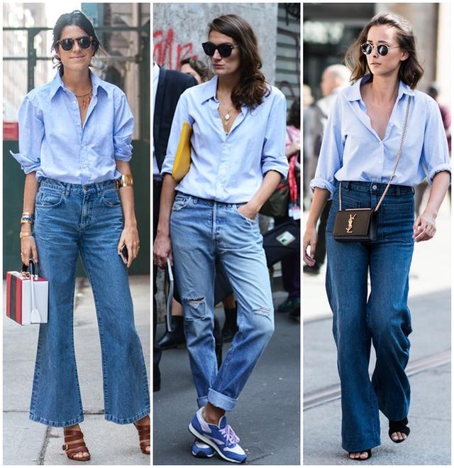 人人都爱白衬衣的亲戚——蓝衬衣