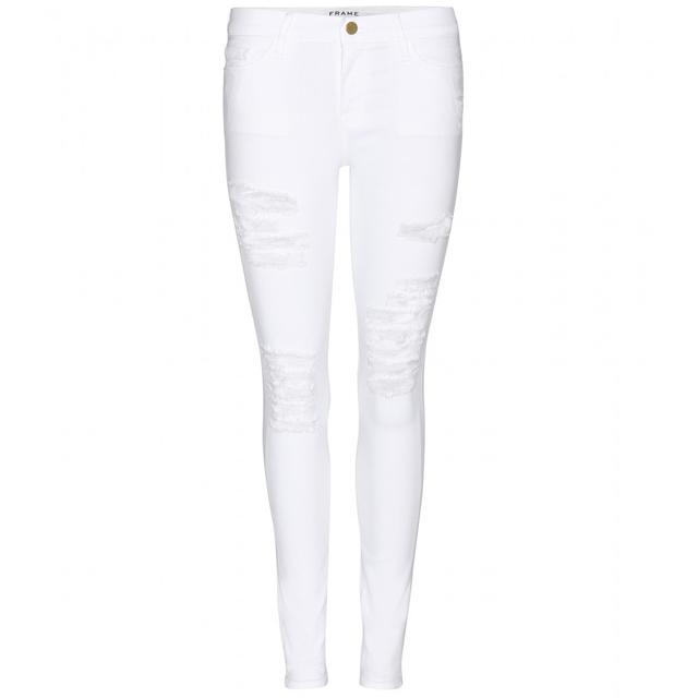 早秋破洞牛仔刚刚好