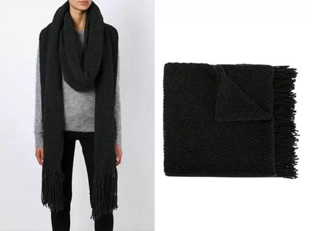 时髦保暖打造黄金比例，一条围巾满足你的N个愿望！