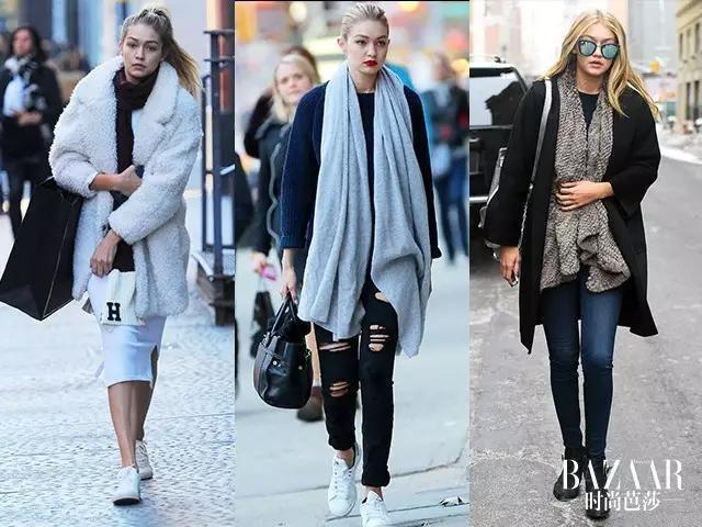 时髦保暖打造黄金比例，一条围巾满足你的N个愿望！