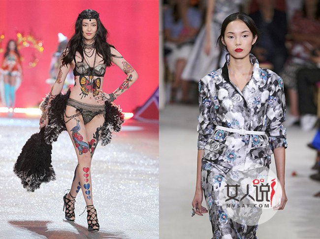 2016维多利亚的秘密内衣秀 中国超模VS外国超模斗艳show