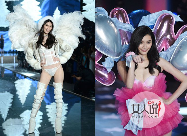 2016维多利亚的秘密内衣秀 中国超模VS外国超模斗艳show