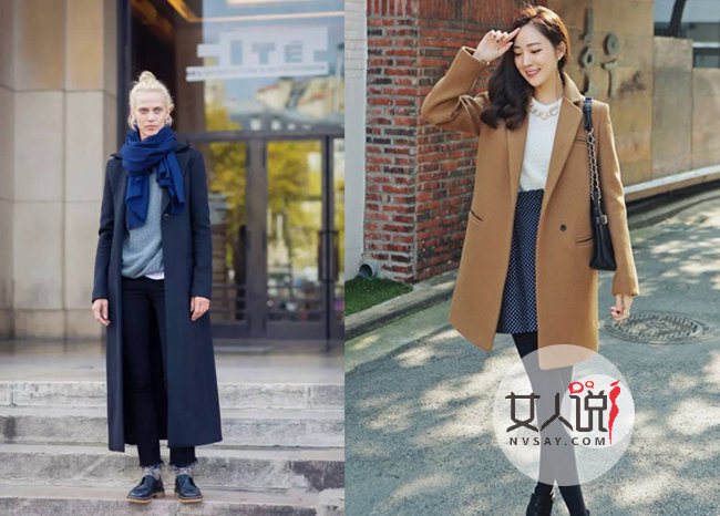 女星冬装大衣街拍图片 来学明星穿衣法则拒绝臃肿