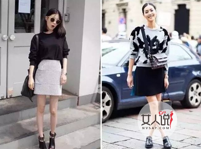 a字裙搭配什么鞋子 收腰显高搭配tips让你更加时尚范