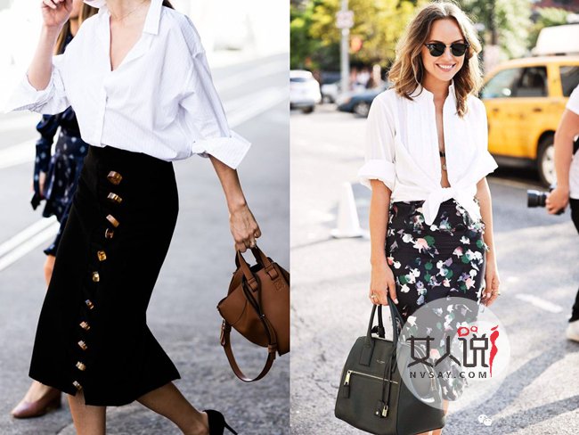 睡衣衬衫时髦穿搭法 明星都爱睡衣往外穿出街头有型范