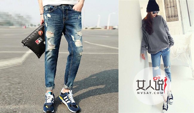 破洞裤怎么搭配 妈妈再也不要帮我缝补裤子了