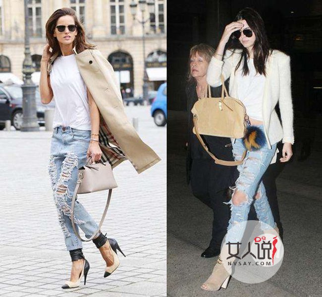 破洞裤怎么搭配 妈妈再也不要帮我缝补裤子了