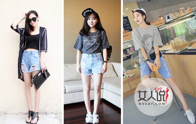 破洞裤怎么搭配 妈妈再也不要帮我缝补裤子了