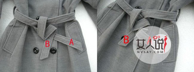 风衣蝴蝶结的系法图解 让酷酷的风衣增加可爱少女风