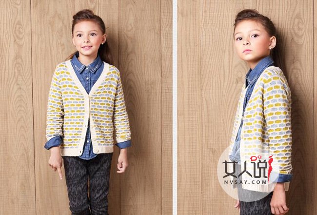 适合0-3岁宝贝服饰编织图案教程 一件独一无二的温暖牌