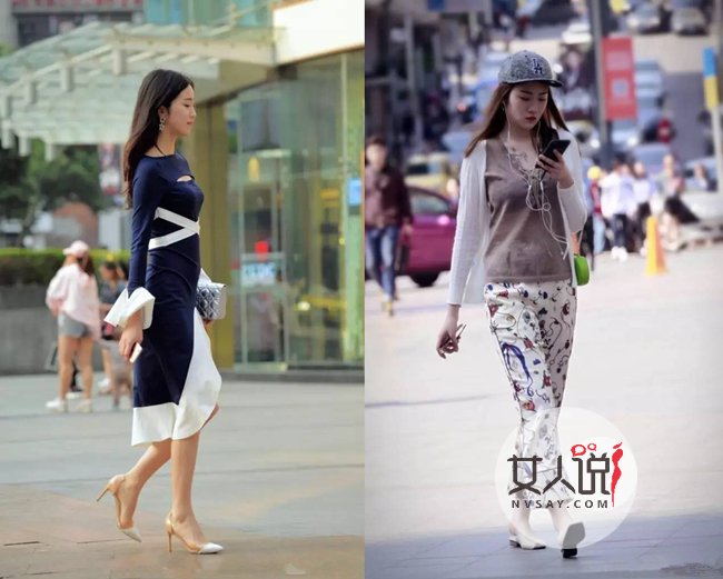 2017重庆美女街拍 辣妹子也能穿出时尚大牌范