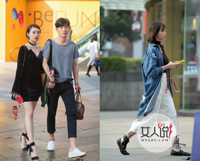2017重庆美女街拍 辣妹子也能穿出时尚大牌范