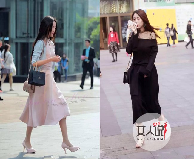 2017重庆美女街拍 辣妹子也能穿出时尚大牌范