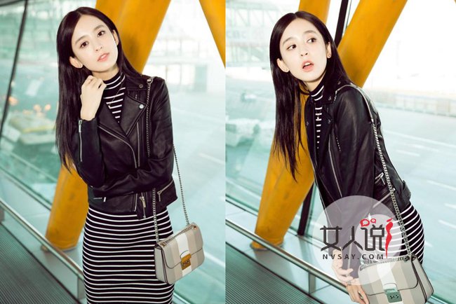 古力娜扎机场照片 张翰就好这口郑爽该学学了